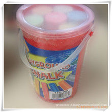 6PCS Jumbo / Sidewalk Chalk em um barril para Promoção